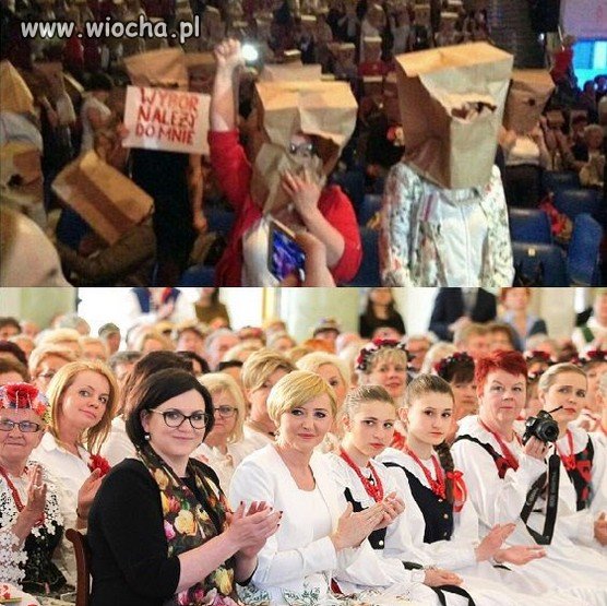 Kongres kobiet vs Koło gospodyń wiejskich