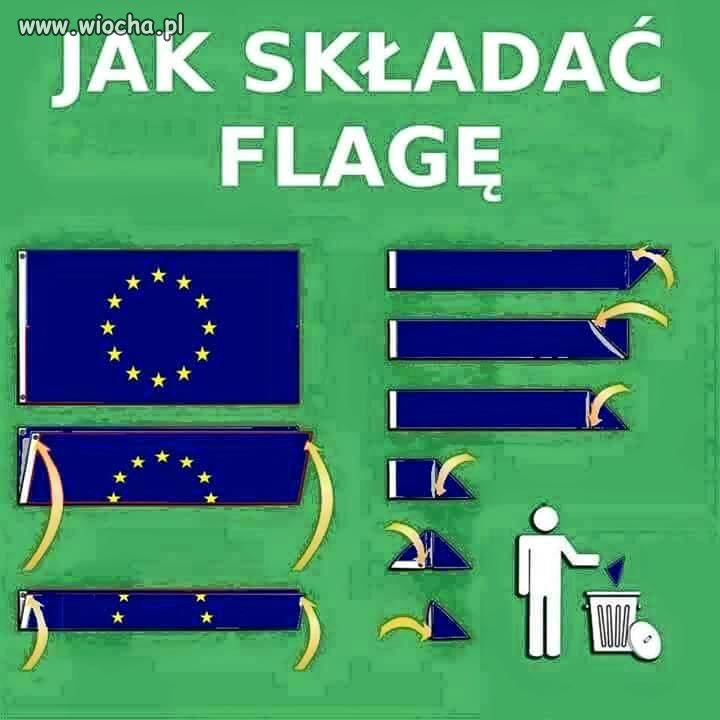 Jak składać flagę