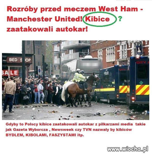 Dla GWna Wyborczego angielscy huligani to kibice