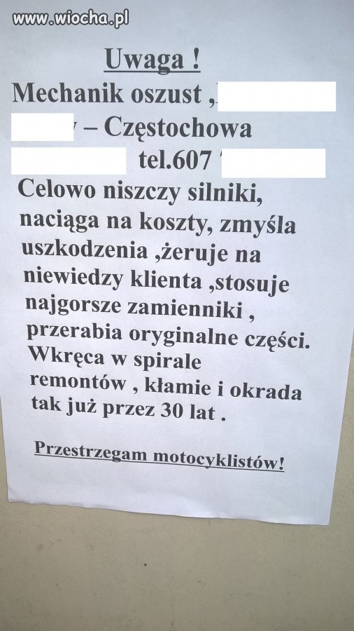 Uwaga oszust