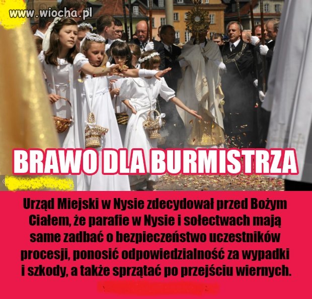 Jutro procesje...