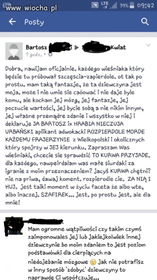 Postrach Wielkopolski czy wyznanie miłości 