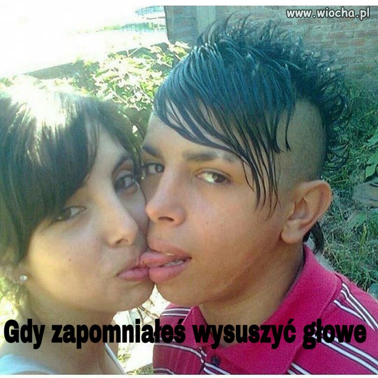 Ach ta fryzura...