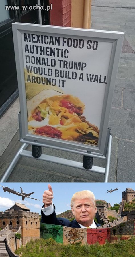 Jedzenie tak meksykańskie...