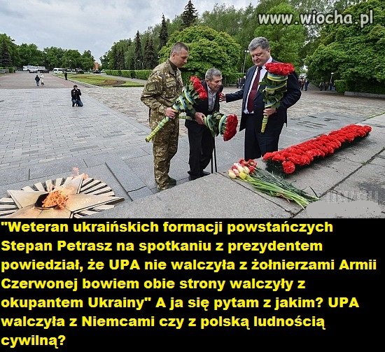 Petro Poroszenko złożył hołd UPA