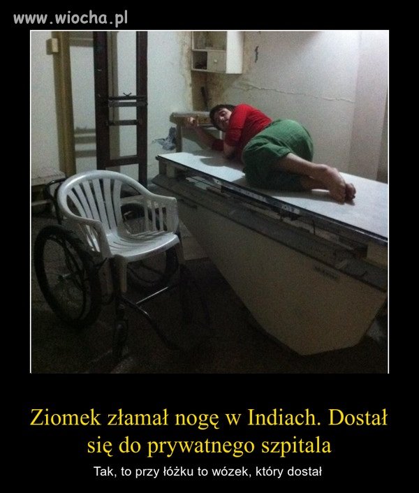 Nie ma co narzekać na naszą służbę zdrowia 