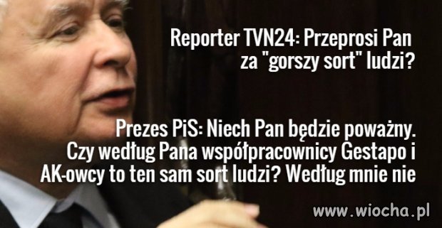 Gorszy sort. TVN pyta.