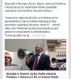 Rabin i reszta Judaszy pluje na Polskę.
