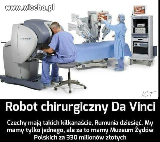 Robot chirurgiczny Da Vinci