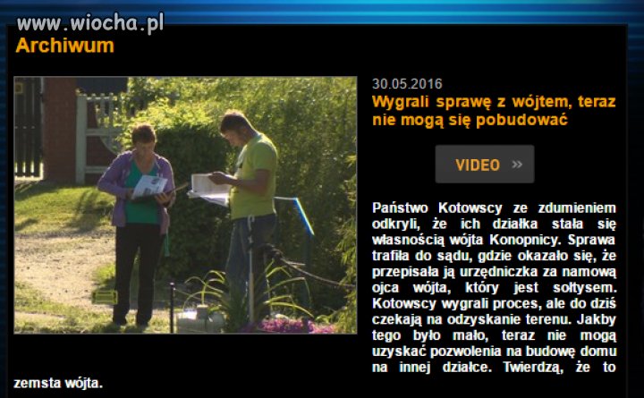 Zemsta wójta
