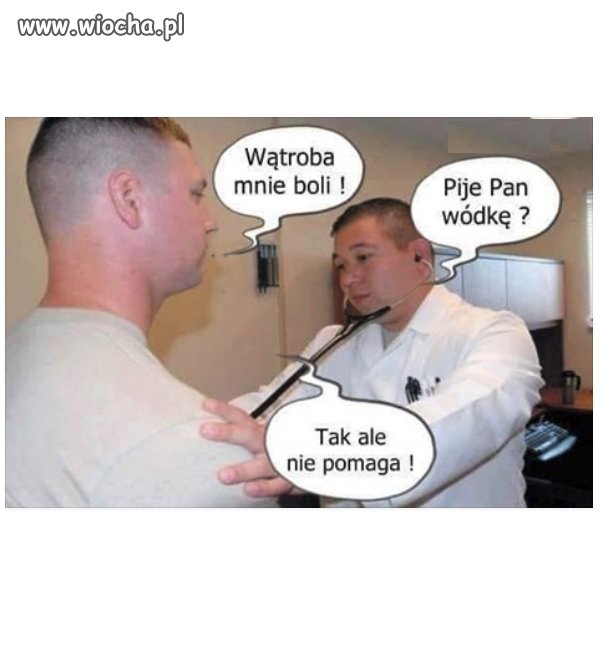 Wątroba mnie boli.