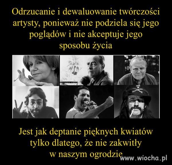 Na pohybel tym, którzy w swojej małości ...