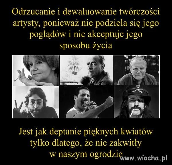 Na pohybel tym, którzy w swojej małości ...