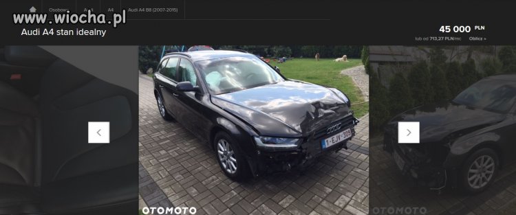 Stan idealny za 45 000zł