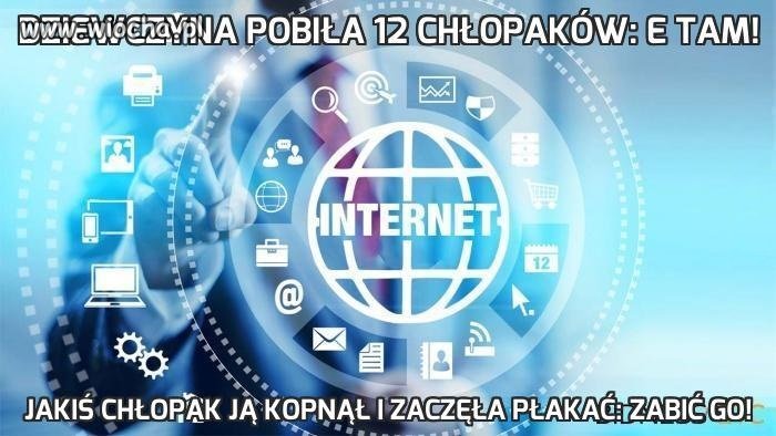 Dziewczyna pobiła 12 chłopaków E tam!