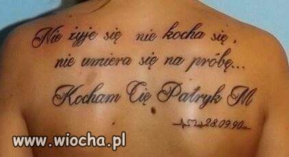 Po tygodniu chodzenia ...ciekawe jak ja zostawi