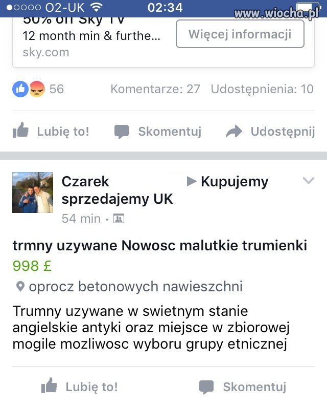 Promocja w UK