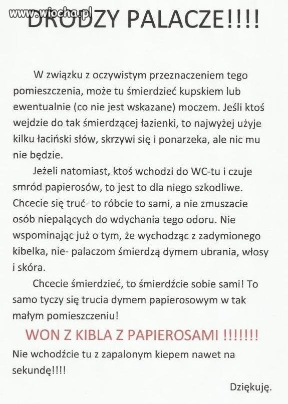 Tymczasem w WC