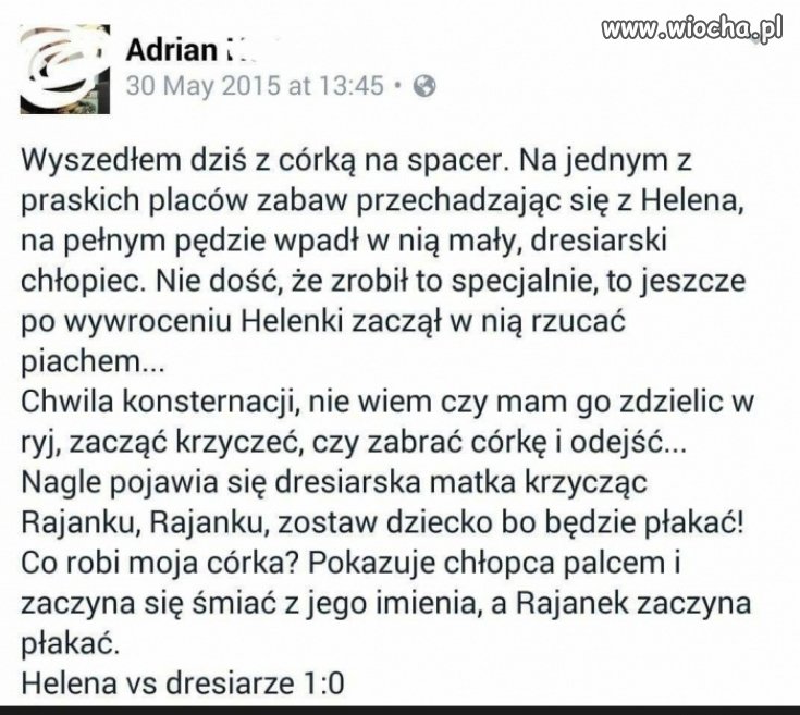 Rajanek - no imię typowo polskie.