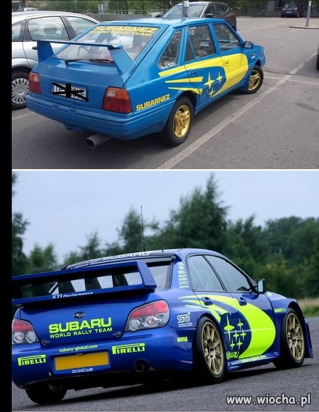 Prawie jak Subaru 