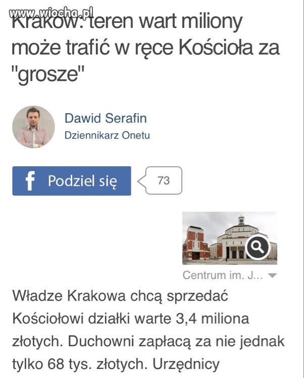 Kościołowi trzeba