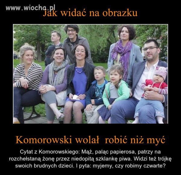 Błysnął dowcipem najwyższych lotów. 