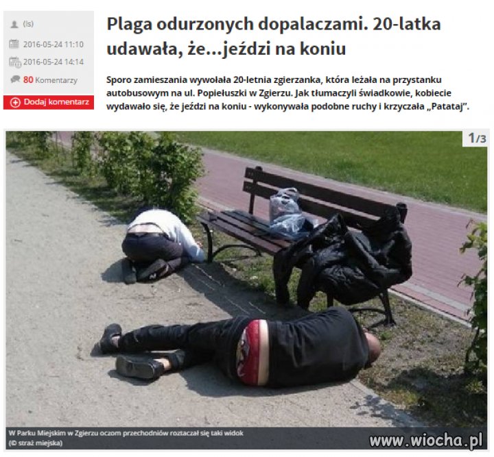 Siedzę na koniu