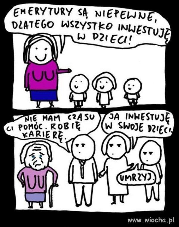Inwestowanie w dzieci, bardzo często właśnie
