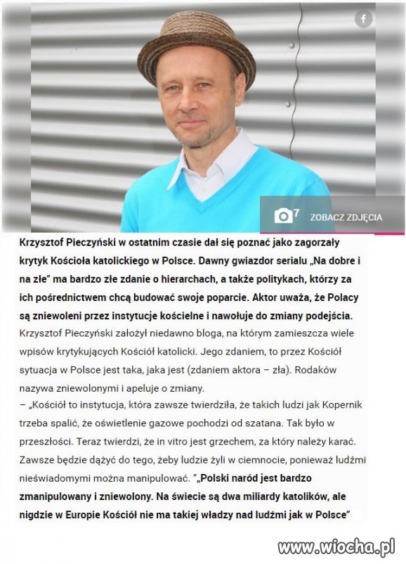 "Przez Kościół sytuacja w Polsce jest taka, jaka jest"