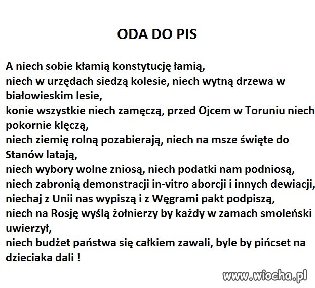 Oda do PIS