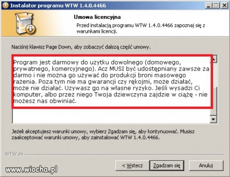Czytaj umowy licencyjne, żeby potem nie