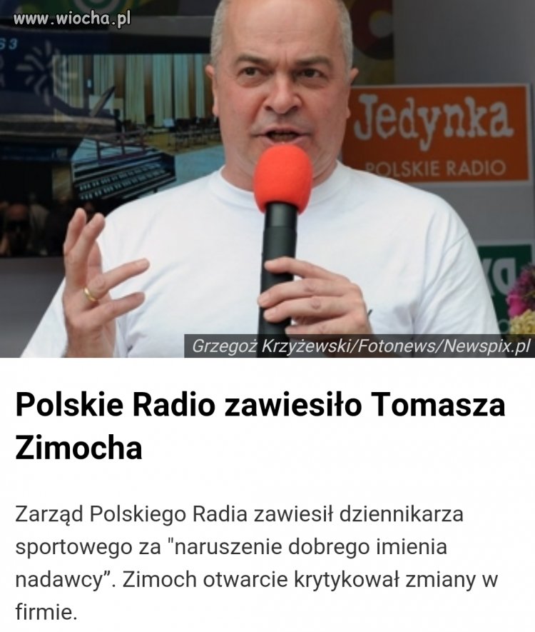 Panie Tomaszu! Niech sie Pan NIE DAJE