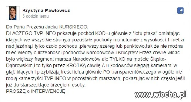 Oj Kurski ponosi
