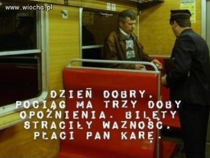 PKP i wszystko jasne.