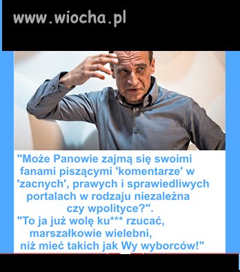 Kukiz do PIS o ich wyborcach...