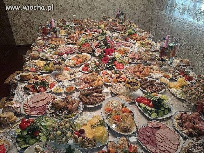 Standardowy obiad u babci