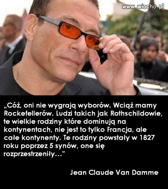 Van Damme o wyborach prezydenckich w USA...