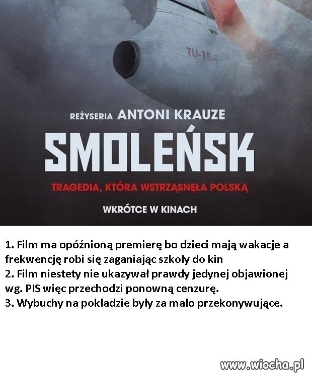 Film nie uzyskał pełnej akceptacji Prezesa