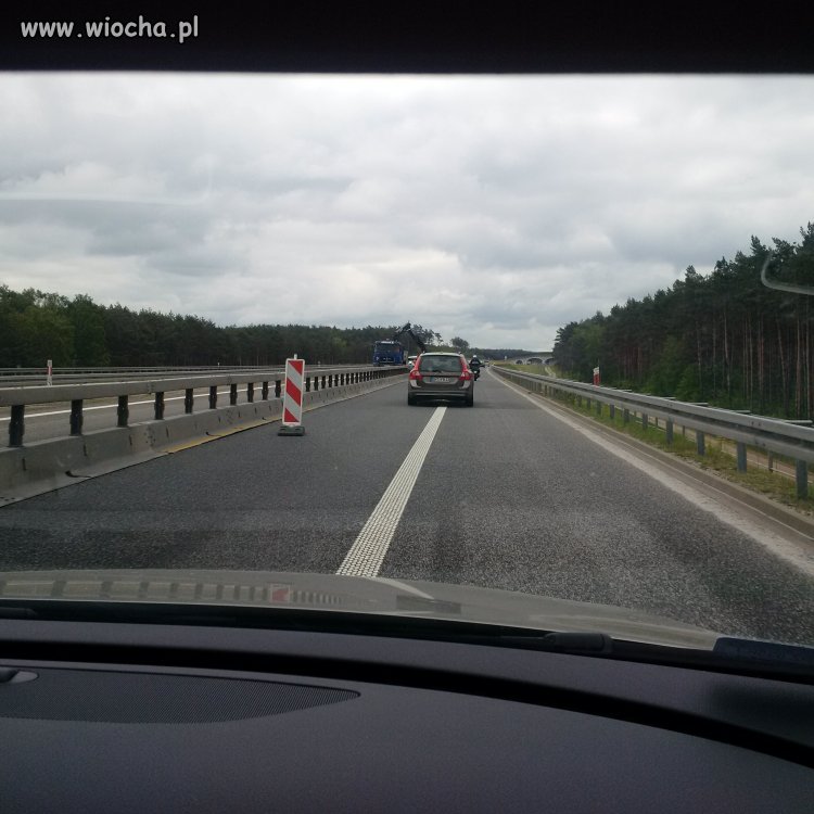 Remont autostrady A2.
