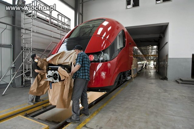 Polska odpowiedź na Pendolino niedługo wjedzie na tory. 
