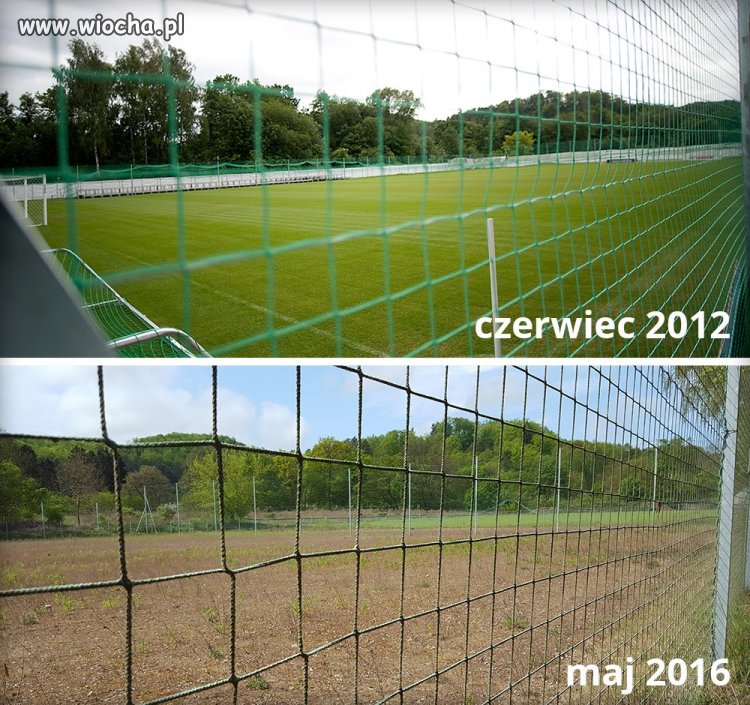 Euro 2012 Boisko w Oliwie po Niemcach w prezencie.