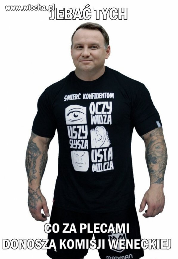 Prezydent duda nie przepada za konfidentami