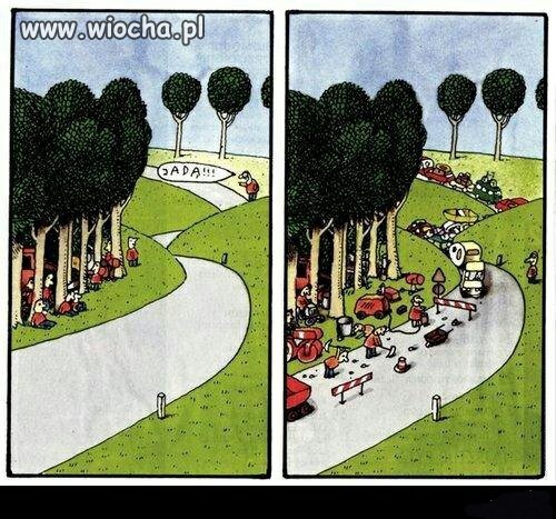Naprawa dróg w Polsce 