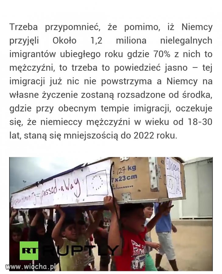 Muslimy palą flagę Niemiec 