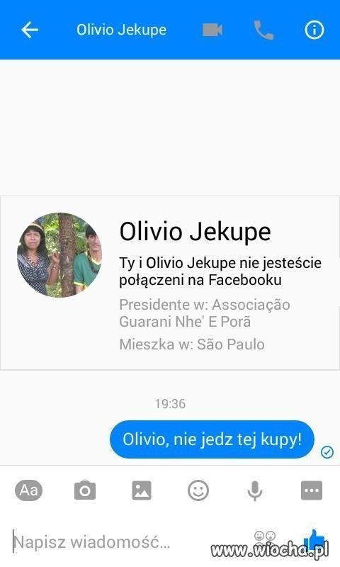 Olivio, nie!