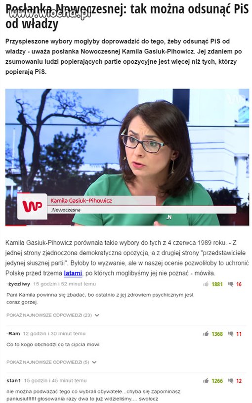 Myszka-agresorka i internauci.