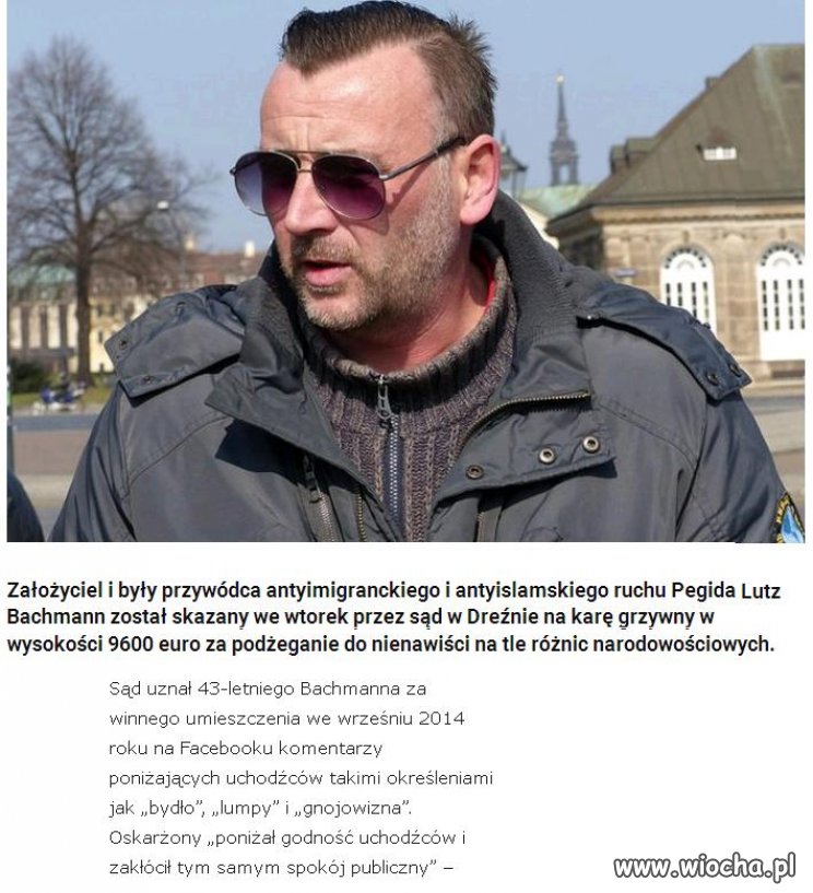 Zakłócił spokój publiczny - śmiechu warte.