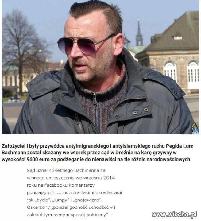 Zakłócił spokój publiczny - śmiechu warte.