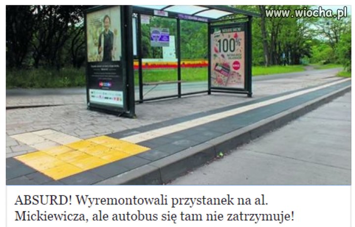 A w Polsce po staremu...