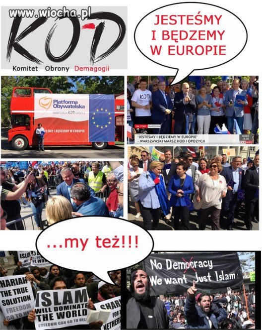 Jesteśmy i będziemy w Europie